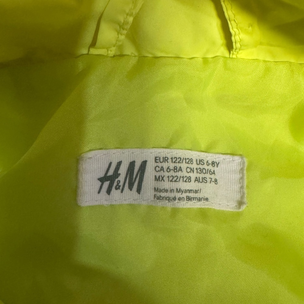H&M Neon Yellow Jacket - Picture 2 of 9